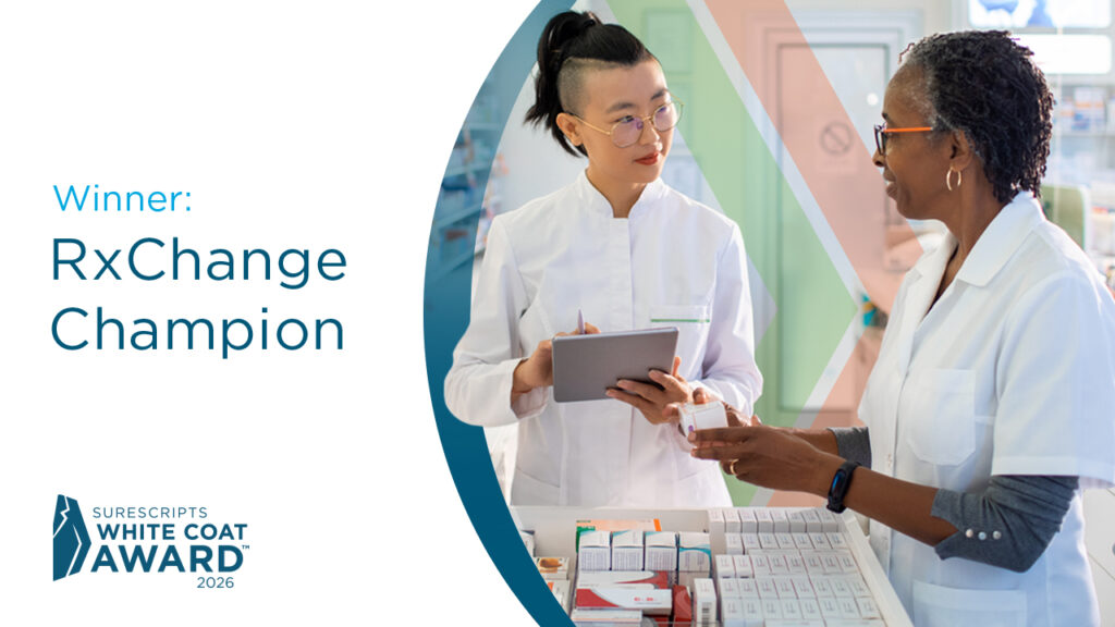 Surescripts RxChange White Coat Champion